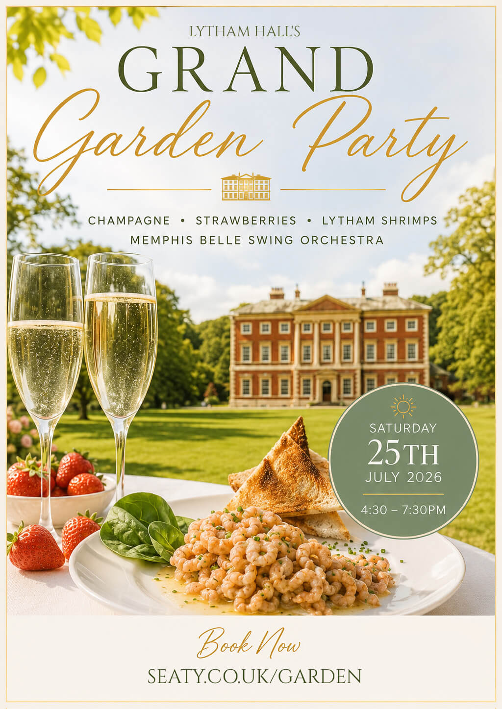 Grand Garden Party with the Memphis Belle Swing Orchestra