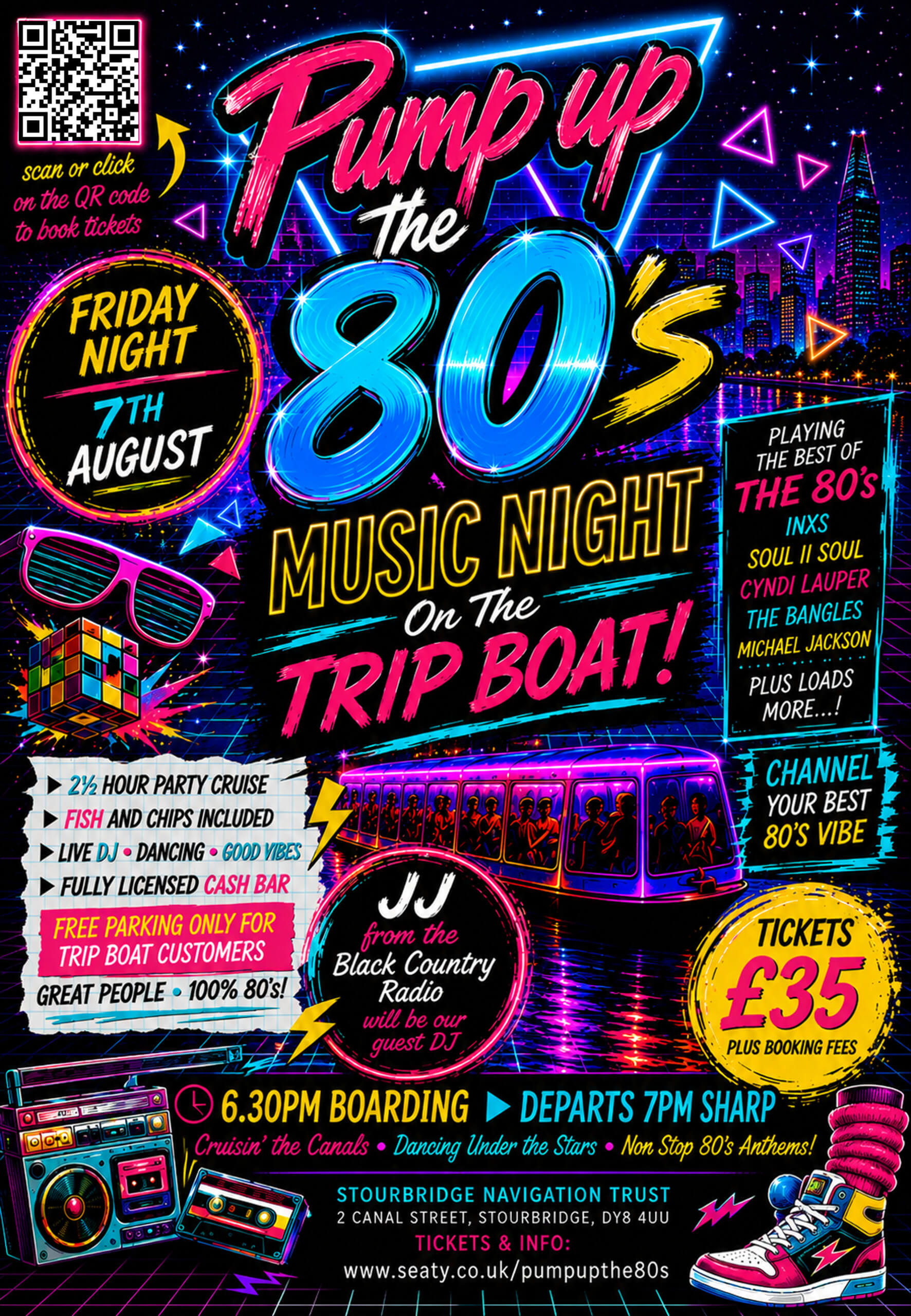 Pump Up The 80s Night