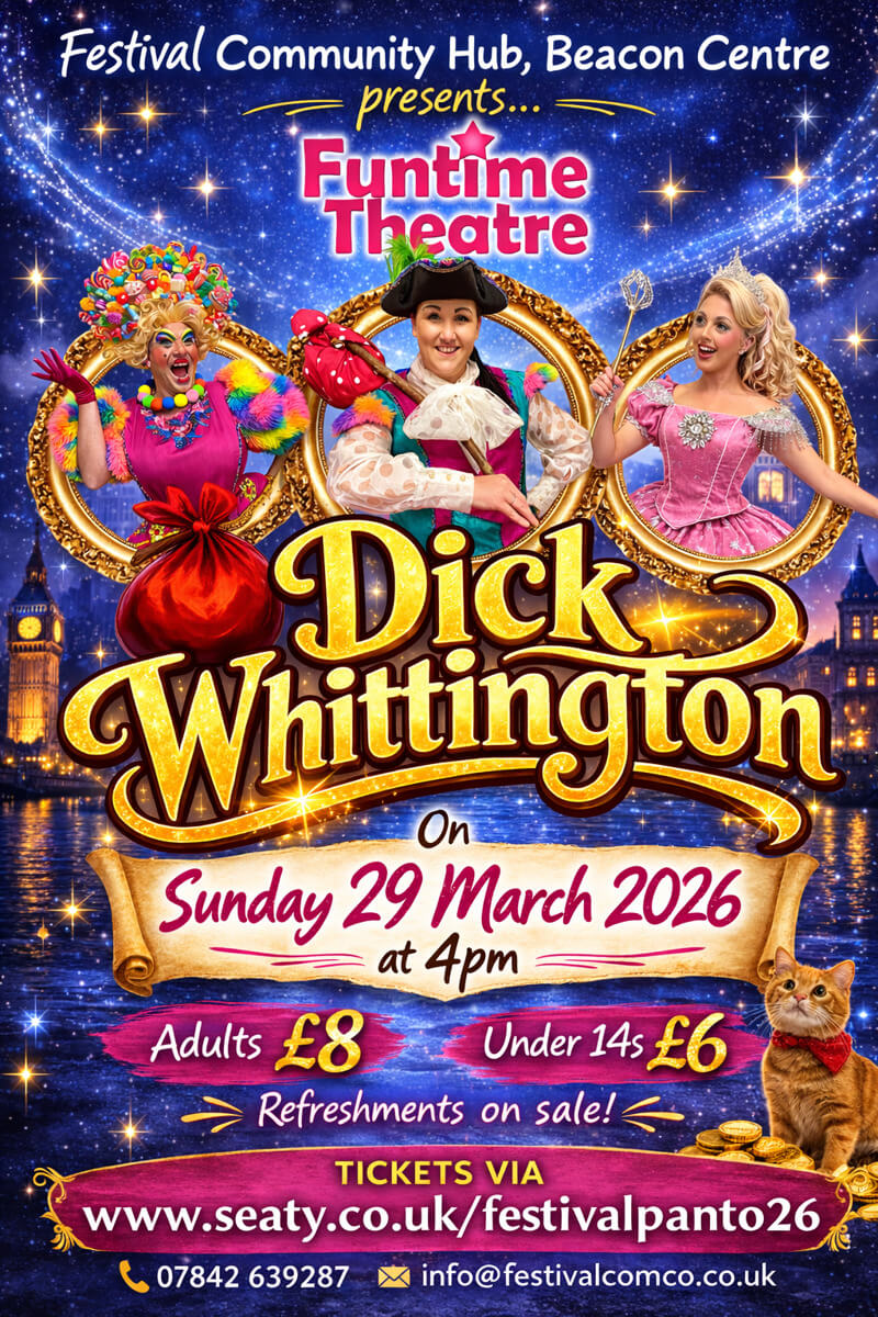 Dick Whittington Festival Pantomime 2026