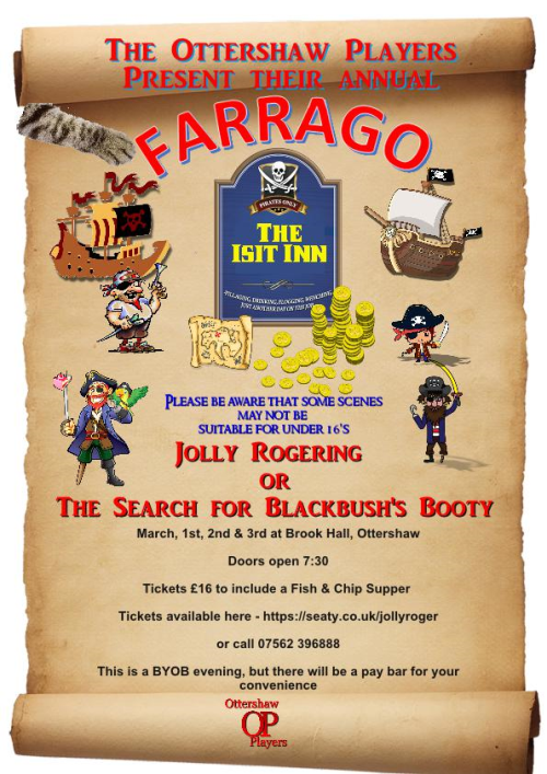 Seaty Farrago 2018 Jolly Rogering seaty